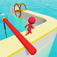 Jumping Obstacle Platform Game