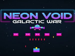 Neon Void Galactic Defender