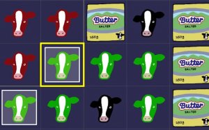 Cow Color Puzzle Game