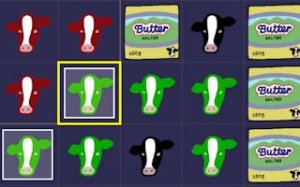 Color Matching Cow Puzzle